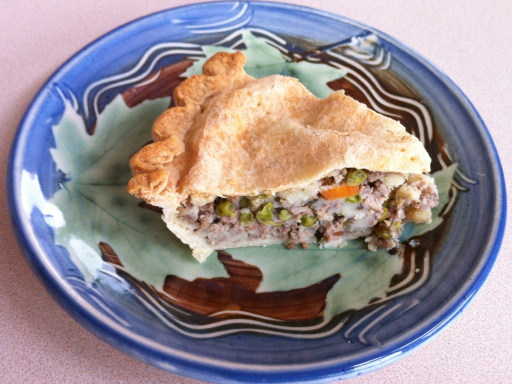 Piece of Tourtiere
